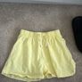 Yellow Zara shorts with free sliders Image 3
