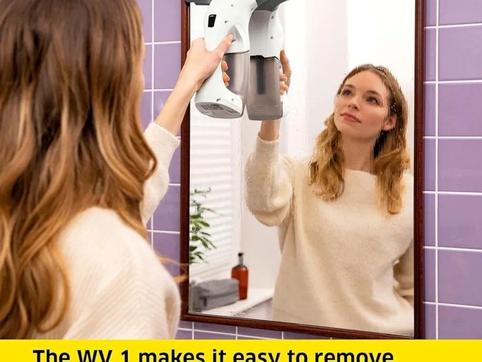 WV 1 Window Vac, Condensation Removal, Battery Running Time: 20 min, LED Display for Battery Status, Dirty Water Tank: 100 ml, Weight: 0.5 kg