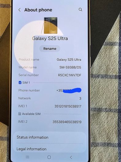 Samsung S25 Ultra 512 GB