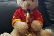Vintage 2004 Macy's musical teddy bear