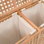 Laundry Bin 87.5x46x67 cm Solid Walnut Wood Image 8