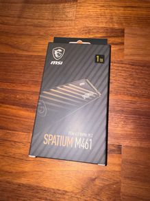 Msi Spatium M461 Pcie 4.0 Nvme M.2 1tb Ssd
