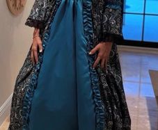 A medieval maxi dress