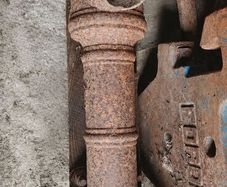 Antique pump