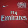Arsenal Jersey. Official Arsenal Home Jersey From 2011. Authentic Original From The Time. Not A Modern Day Remake. Image 3