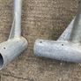 4 Large industrial yard lights all good only need a wipe down from dust Image 4