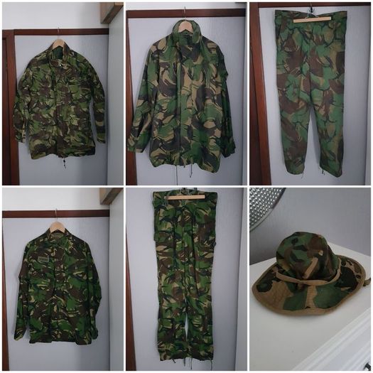 Full Airsoft Starter Clothing Set - Smock, Goretex waterproof suit, Boonie Hat