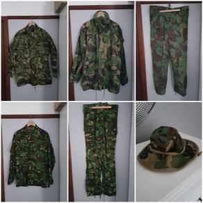Full Airsoft Starter Clothing Set - Smock, Goretex waterproof suit, Boonie Hat