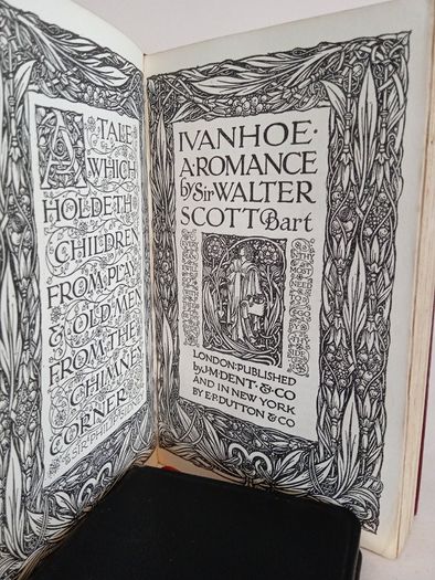 Ivanhoe: A Romance by Sir. Walter Scott Bart (HQ69)