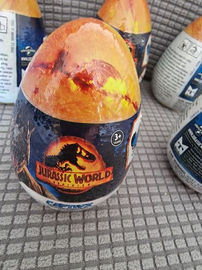5x Sealed Jurassic World Dominion Captivz Slime Eggs - New