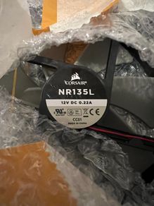 Corsair power supply fan NR135L brand new