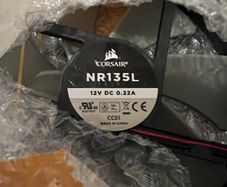 Corsair power supply fan NR135L brand new