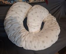 Pregnancy Pillow used once. Paid 50e.