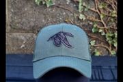 Trucker cap with duck patch