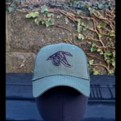Trucker cap with duck patch