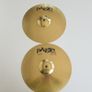 Paiste cymbals 20" ride 16" crash 14" hi hat top & bottom Image 6