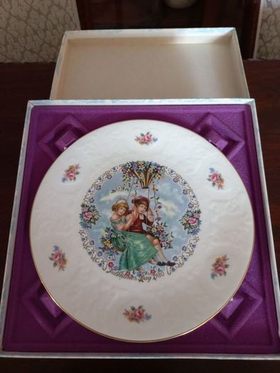 Valentines Present Vintage Royal Doulton St. Valentine Plates