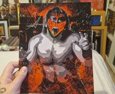 The Great Muta Autograph - NJPW WCW WWE