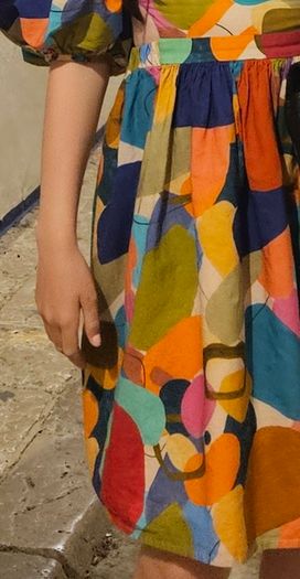 Girls stunning summer occasion party dress Next cut out detail Age 9 10