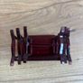 Quality Dolls House Mahogany Furniture Set 12 pieces Image 5