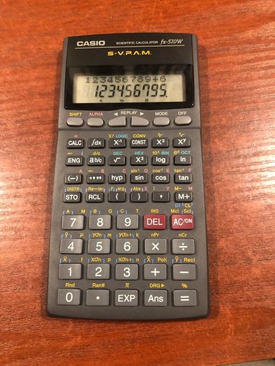 Casio scientific calculator