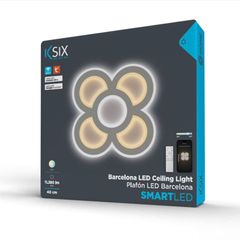 Barcelona Smart LED Veiling light, CCT Plus Voice assistants