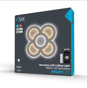 Barcelona Smart LED Veiling light, CCT Plus Voice assistants