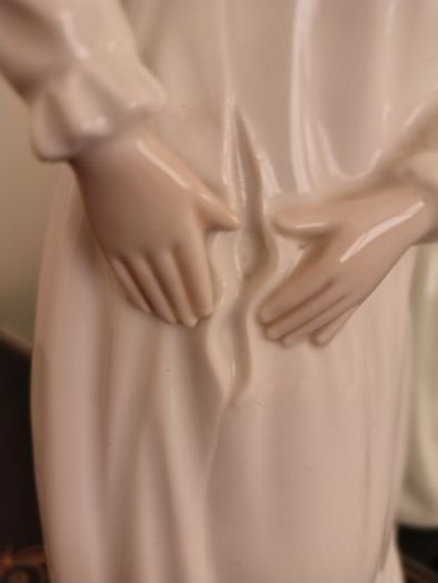 Vintage Nao by Lladro. Girl with Torn Nightgown.