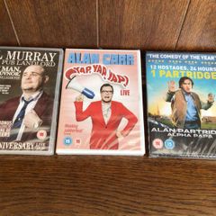 3 New Sealed Comedy Dvds