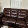 3+2 seater leather sofa Image 2