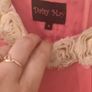Daisy May pink knee length lovely dress size UK16 EU44 Postage included Image 3