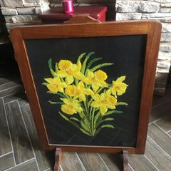 Vintage Fire Screen
