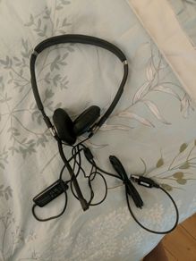 Plantronics headset (headphones and microphone)
