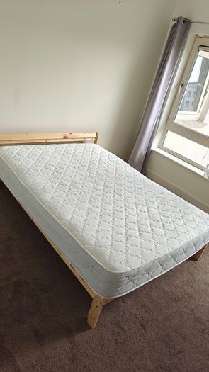 Bed Frame and Mattress