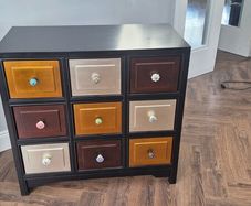 Multidrawer sidetable
