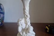 vintage resin cherub . . italian