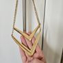 New Look Double Chain Gold Necklace Image 3