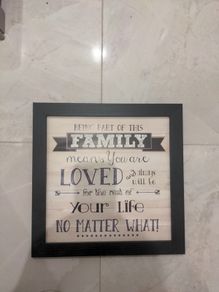 Family sign