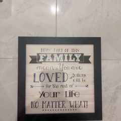 Family sign
