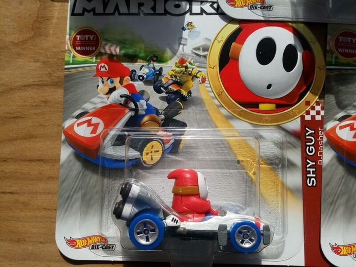 Hot Wheels Mariokart Complete 7pc Series