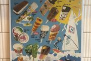 HB Ice Cream Tin Metal Sign