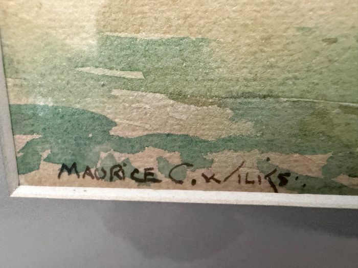 Original Signed Watercolour by Maurice C. Wilks RUA ARHA  of The Rosses, Donegal