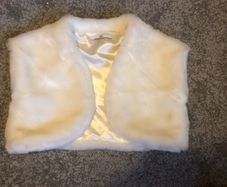 Faux Fur Bolero, M&S 11/12y