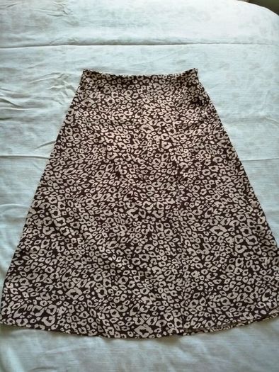 Animal print skirt