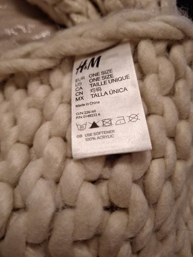 Cream Scarf