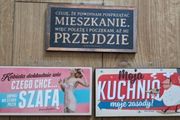 Funny kitchen decor in Polish