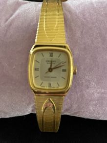 Orient Gold tone watch