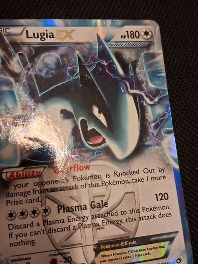 Pokemon Card : Lugia Ex 102 Team Plasma
