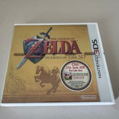 Zelda Ocarina of Time 3D - Promo Pre Sale Box - Sealed