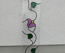 Stained glass for internal door